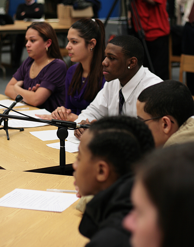 YCOs and Civics students present at Civics Roundtable YCOs present at Civics Roundtable