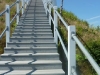 Steps up to the Owl Head Lighthouse