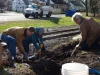 Digging in West Avon with R and J