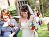 Sarah and her Mom, Final Stretch Down the Green Aisle