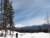 Skiing into Distance (lovely, no?)