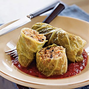 Stuffed cabbage for you?