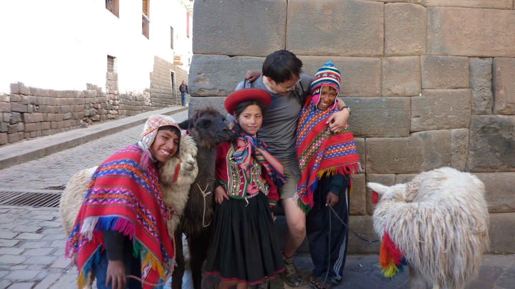 Posing with animals part two