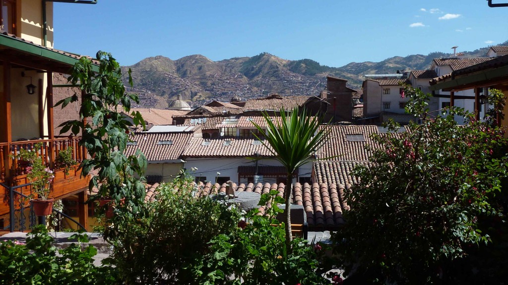View from Amaru I hostel