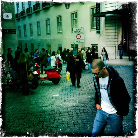 Walking the Streets of Lisbon